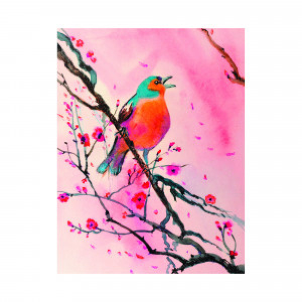 Carnet A6 40 foi patr БСК640187 Птичка