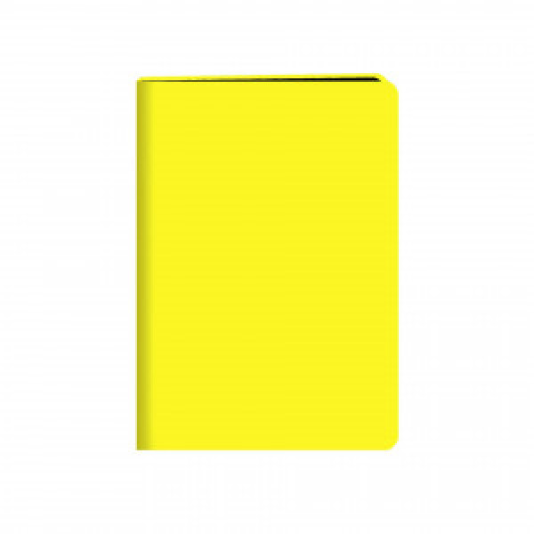 Carnet A6+ 48f patr/linie NEON. Желтый БНККЛ6484326 piele artif.
