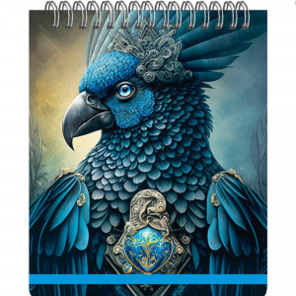 Carnet A6+, 100f БХПСК61004225 Hello! No 7 patr. Spirala