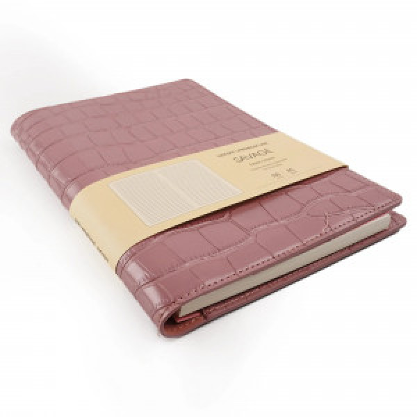 Carnet business A5 100f Savage. Пудровый ТКС51005076 linie, piele artif., buzunar spirala