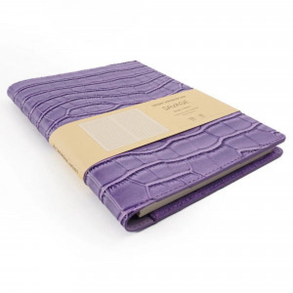 Carnet business A5 100f Savage. Сиреневый ТКС51005078 linie, piele artif., buzunar spirala