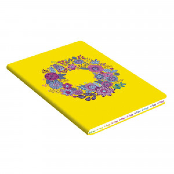 Carnet de note A5 80 foi КЗБХК5802987 BE HAPPY! Дизайн 4 (А5)