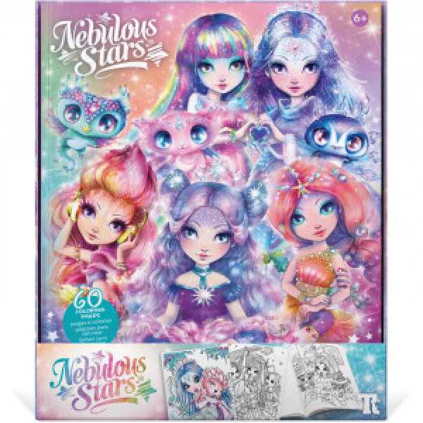 Carte 11138 Nebulous Stars de colorate 60 pagini
