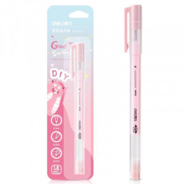 Clei lichid DELI, 1.8ml, pix roz DLJS116 (24)