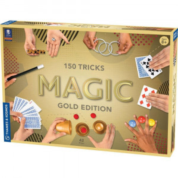 Colectie de magie cu 150 de trucuri - Gold Edition THA698232