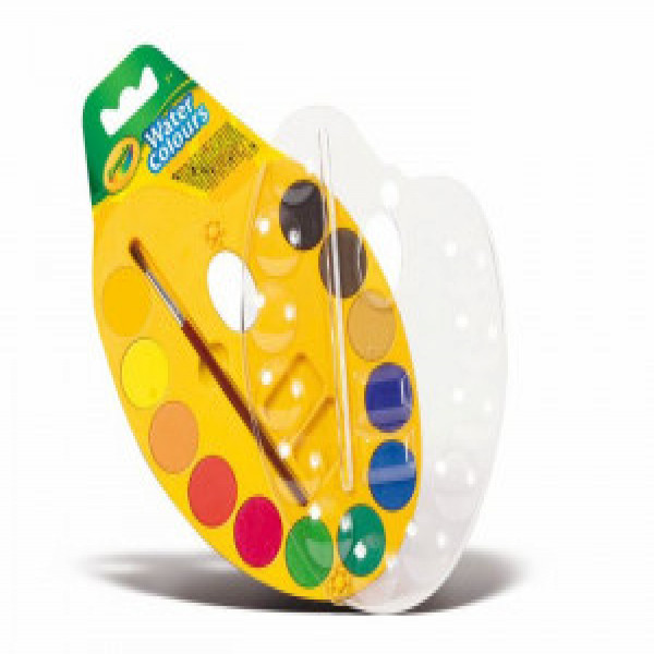 Crayola 12 Watercolours Paint Palette