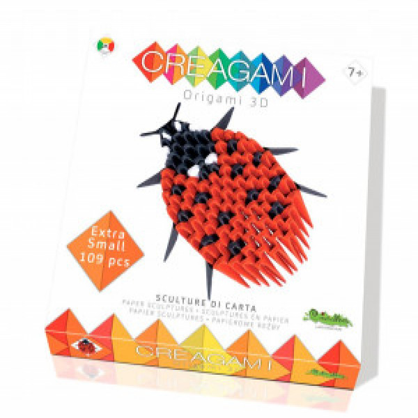 CREA7017 - Origami 3D, Creagami - Buburuza, 109 piese