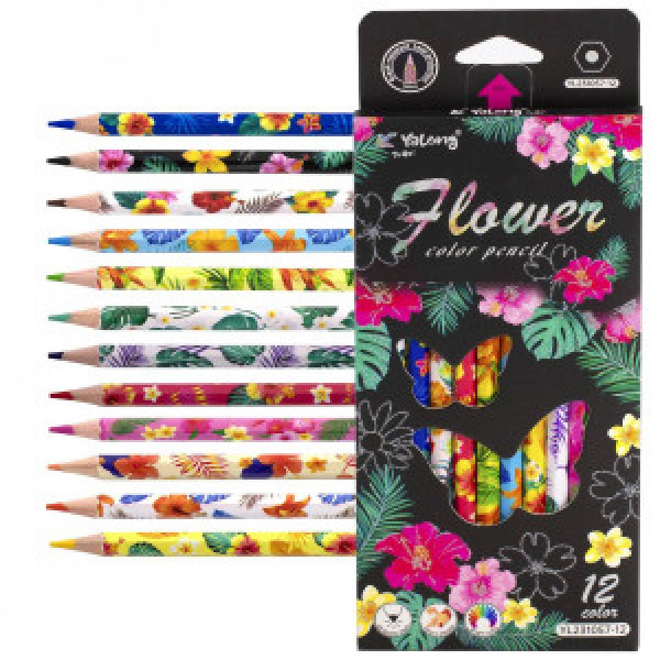 Creioane 12 cul. YL231057-12 Yalong