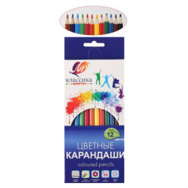 Creioane 12 cul. Классика ЛУЧ (12)