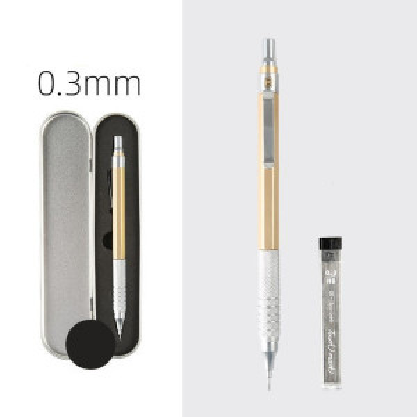 Creion mecanic 0.3mm cu rezerva in penar