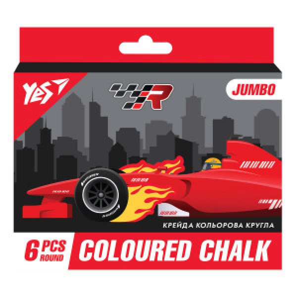 Creta color YES Race legend 6 pcs JUMBO 400465