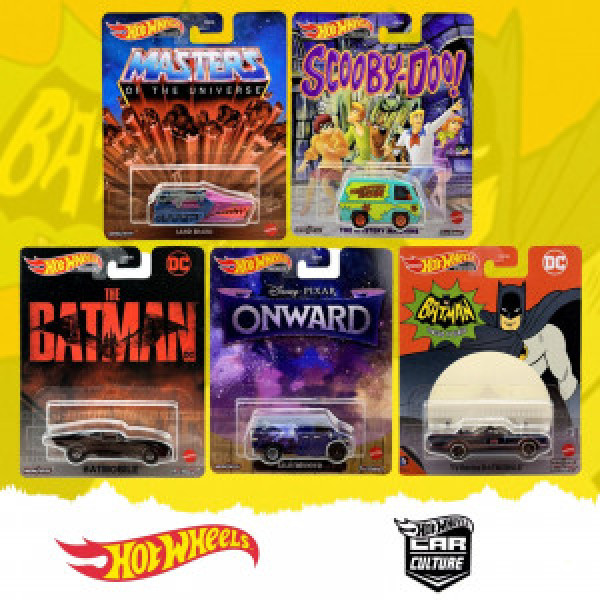 DMC55 Hot Wheels Masina din colectia premium din filme asort.
