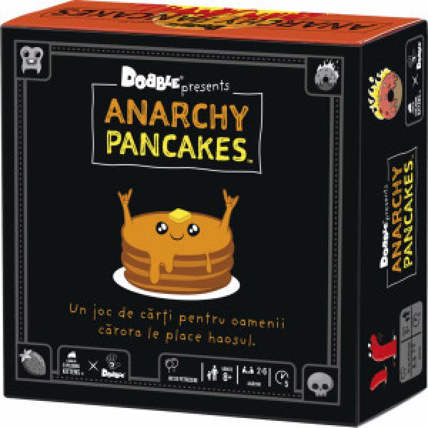 Joc Dobble Anarchy Pancakes (Clutch Box) CS/SK/RO DOBAP08RO