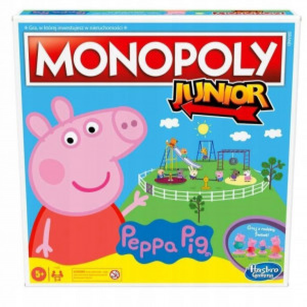 Joc MONOPOLY JUNIOR PEPPA PIG (RO) F1656