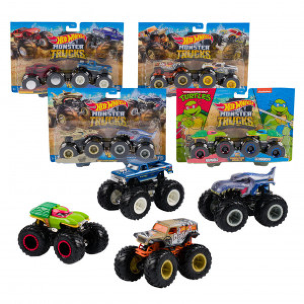 FYJ64 Set 2 Masini HW MT Dubla Demolare Asst