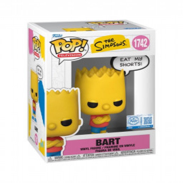 Figurina FUNKO POP! The Simpsons - Bart (Eat My Shorts!) 87246F