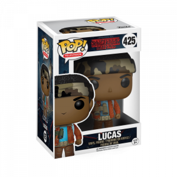 Figurina Funko POP VINYL: STRANGER THINGS: LUCAS W/ BINOCULARS 13324-PX-1T3