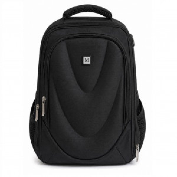 Ghiozdan 3 compartimente ST04466 / 8027 negru