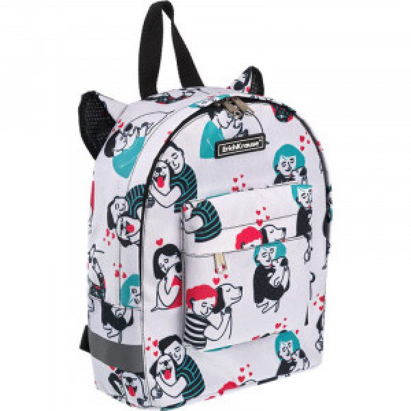 Ghiozdan 55359 ErichKrause EasyLine Mini Animals 6L Furry Friends F.
