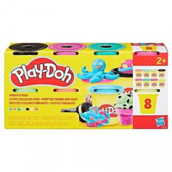 Set Play Doh 8 cutii HAS PD compound 8-pack, ast G0513