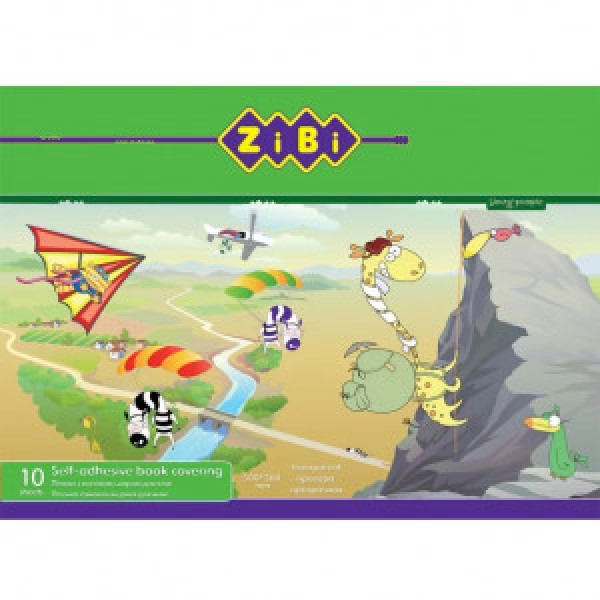 Invelitoare autoadeziva pentru Carti (380X270Mm), 10 Sheets/Bag, Transparent ZB.4793