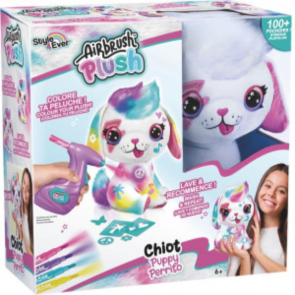 Jucarie de plus de colorat Airbrush Plush - Puppy 249CL