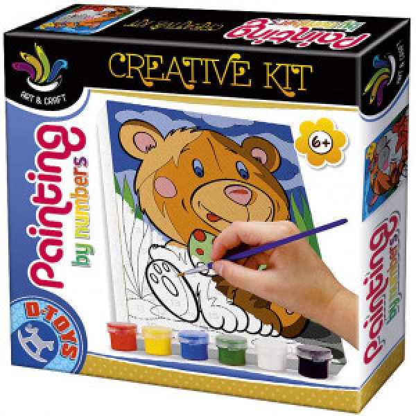 Set pictura dupa numere Fido Miti 71996
