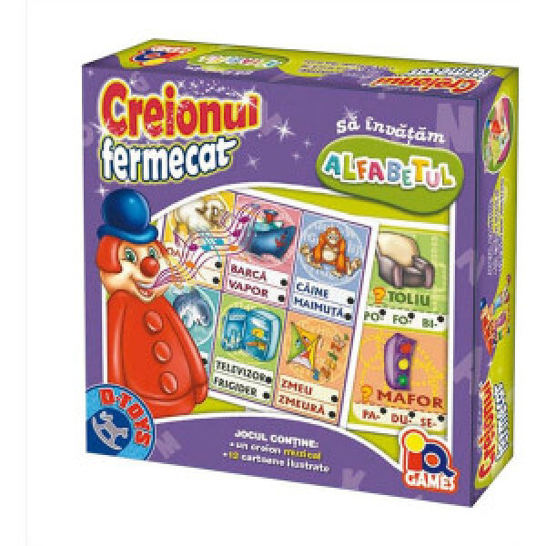 Joc Creionul Fermecat Sa invatam Alfabetul 64684