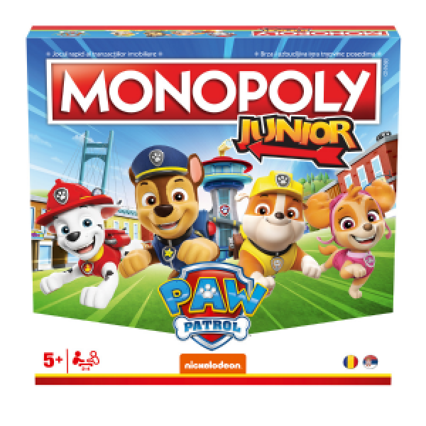 Joc de masa Monopoly Junior „Patrula Catelusilor” (ro) WM04163-BL5-6