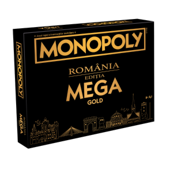 Joc de masa Monopoly Romania Ed. Mega Gold WM01332-ROM-6