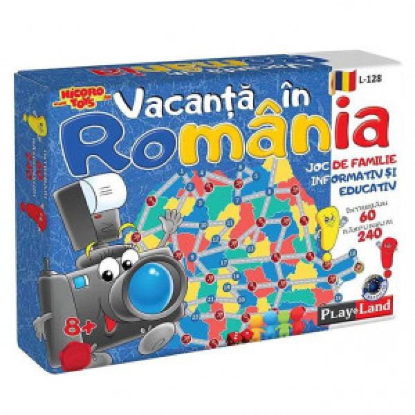 Joc de masa Vacanta in Romania L-128RO