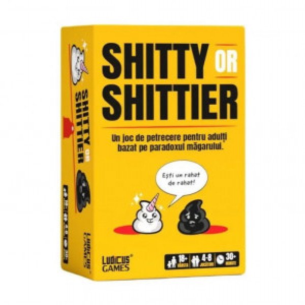 Joc de petrecere Shitty or Shittier, paradoxul magarului HUC5078