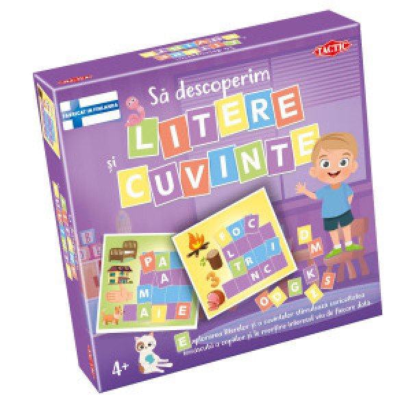 Joc educativ Sa Descoperim Litere si cuvinte 59135