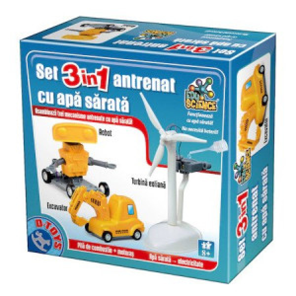 Joc EduScience Set 3in1 Actionat cu Apa Sarata 74041
