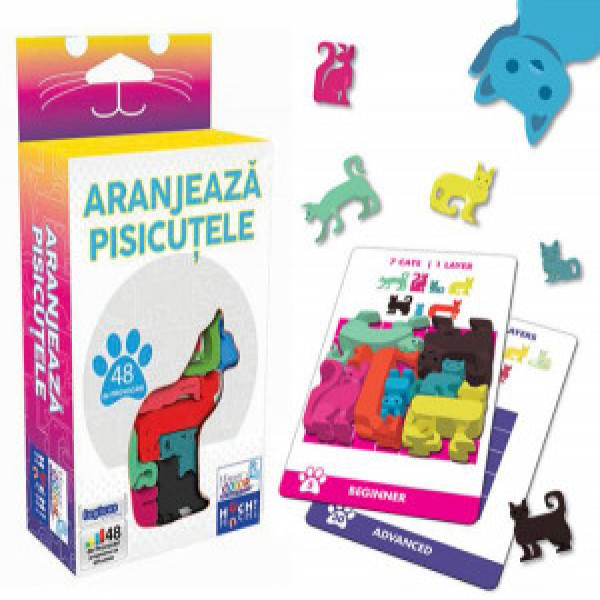 Joc logic HUCH8303 06 ARANJEAZA PISICUTELE