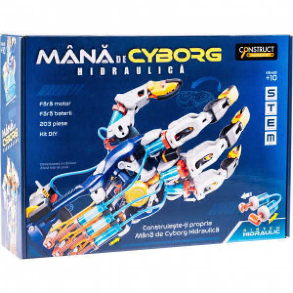Kit robotica de constructie Mana de Cyborg Hidraulica (RO) SOU83682