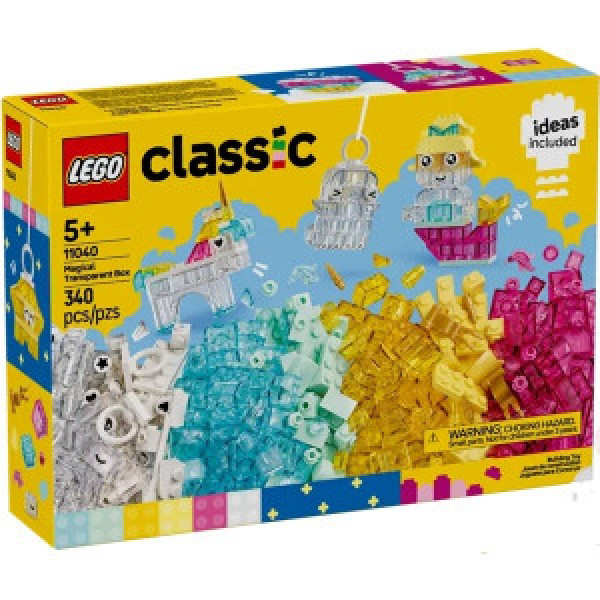 Lego 11040 Constructor Classic Magical Transparent Box