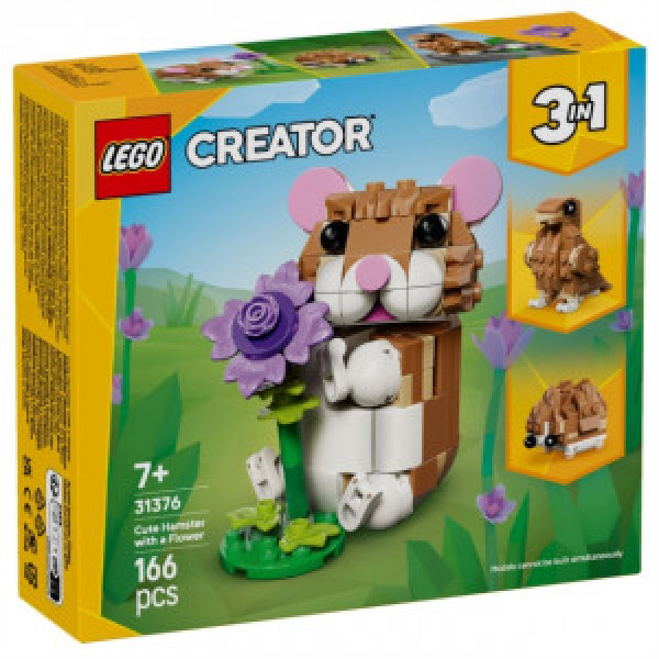 Lego 31376 CUTE HAMSTER WITH A FLOWER