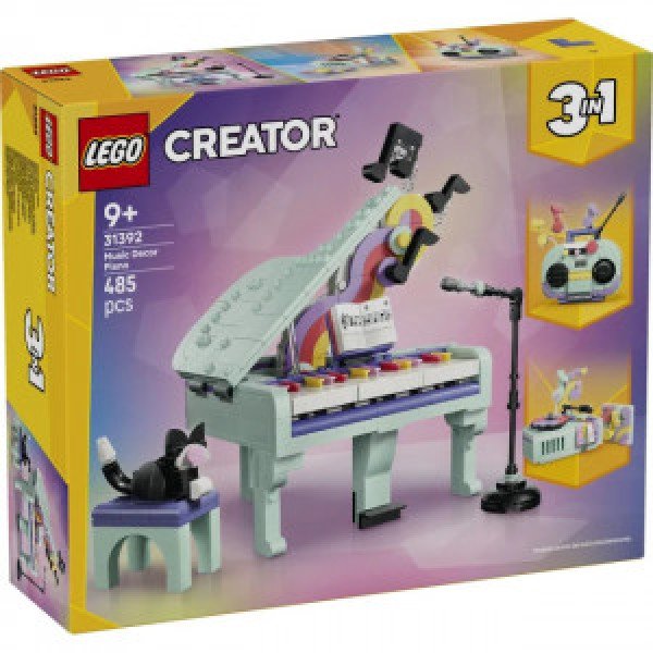 Lego 31392 Creator 3in1 Music Decor Piano with Cat