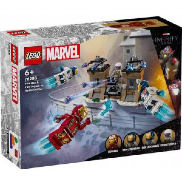 Lego 76288 Marvel Iron Man &amp; Iron Legion vs. Hydra Soldier