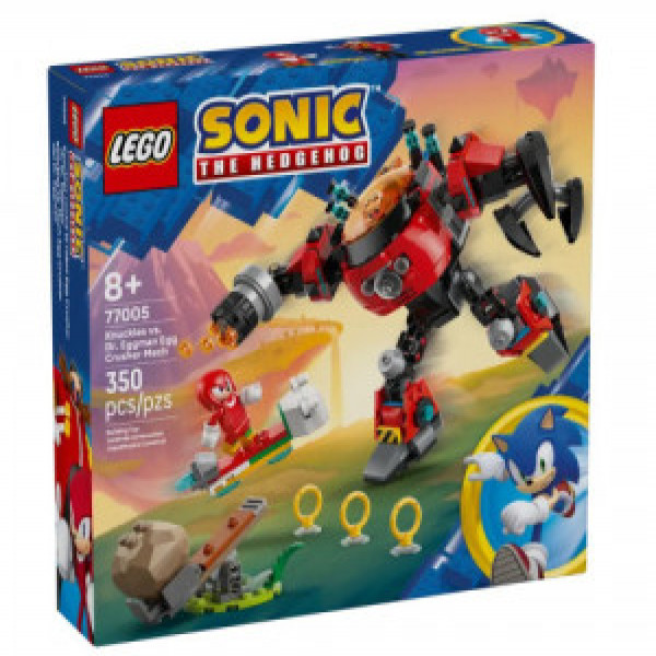Lego 77005 KNUCKLES VS. DR. EGGMAN EGG CRUSHER MECH SONIC