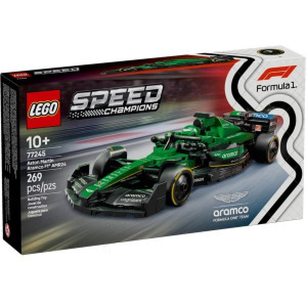 Lego 77245 Aston Martin Aramco F1® AMR24 Race Car