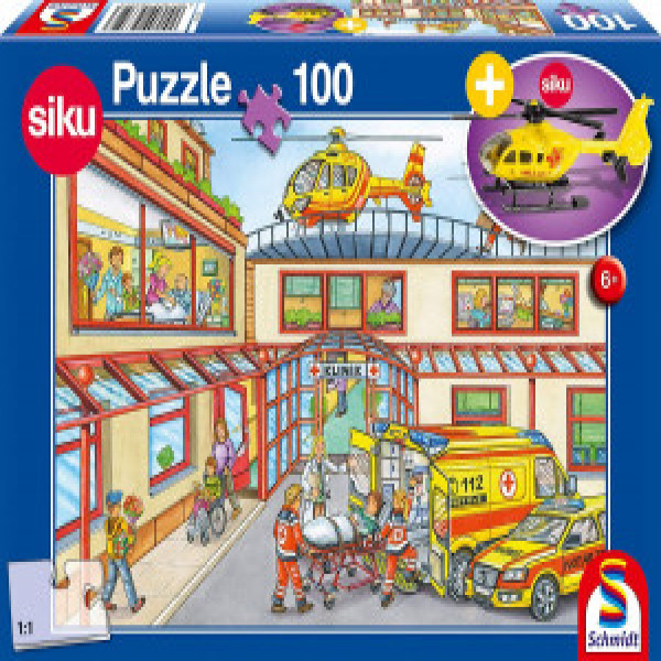 LIN3523 - Puzzle 100, RESCUE HELICOPTER
