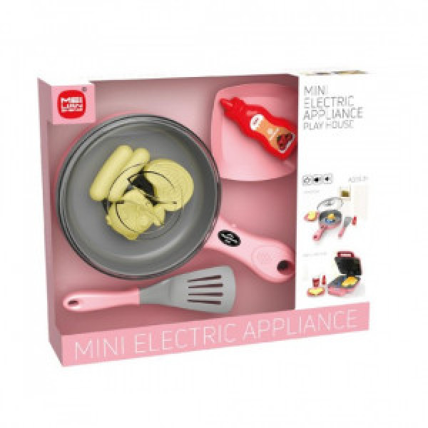 LS820C58-1 Jucarie Tigaie roz cu accesorii si lumini, ZJA343945