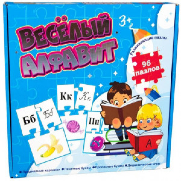 Puzzles 518 Веселый алфавит Strateg