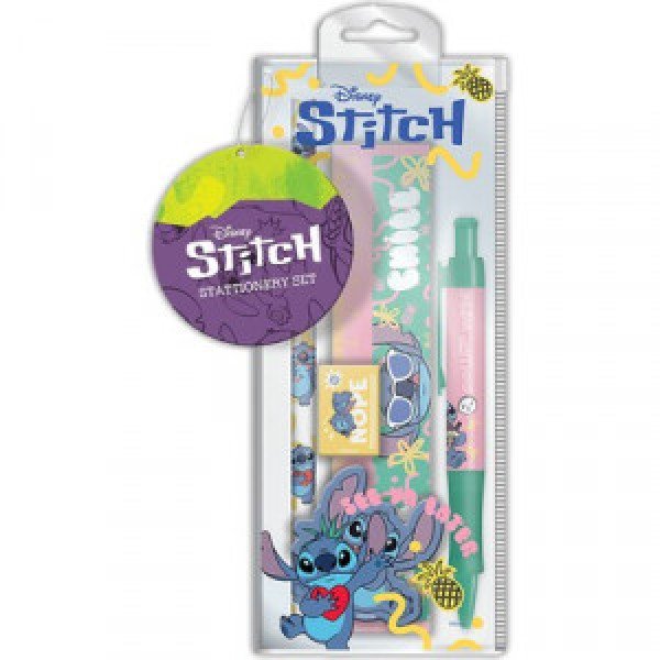 Penar echipat cu articole de papetarie Pyramid SR73931 Lilo&amp;Stitch (You're my fave)