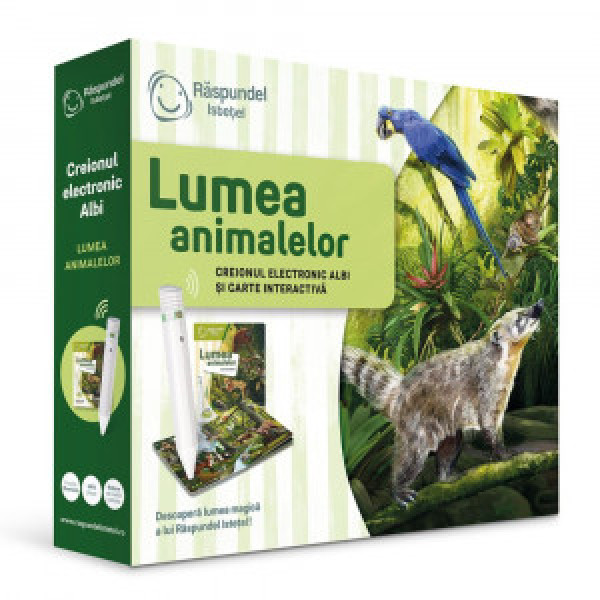 Raspundel Istetel Pachet Creion si Carte Lumea animalelor 69366/ 52724