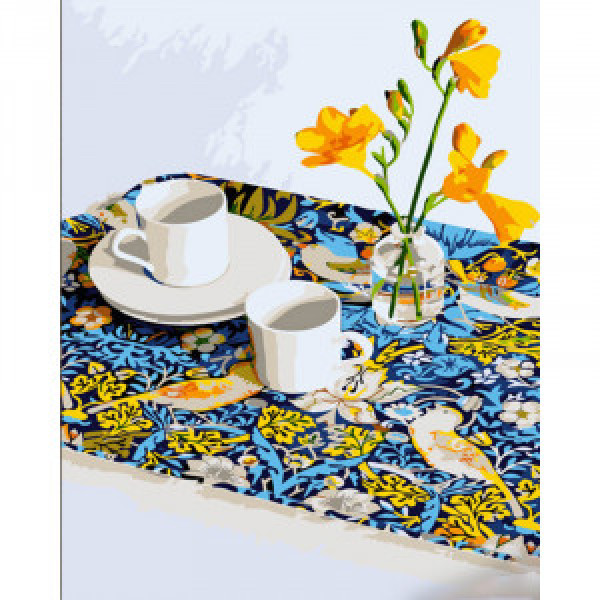 Pictura pe numere (DY405) Ceai colorat 40х50 см