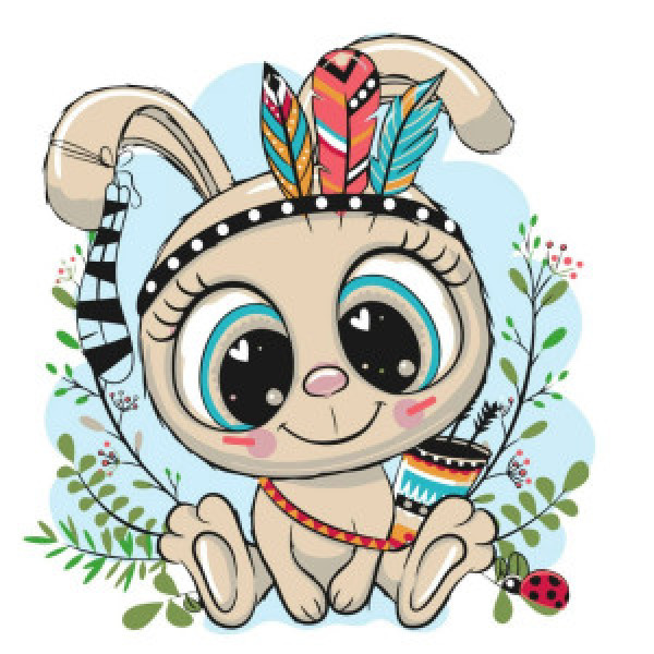 Pictura pe numere ES045 Пір'їни в пуху 30х30см copii