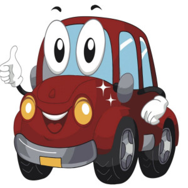 Pictura pe numere ES066 Червона машинка 30х30см copii